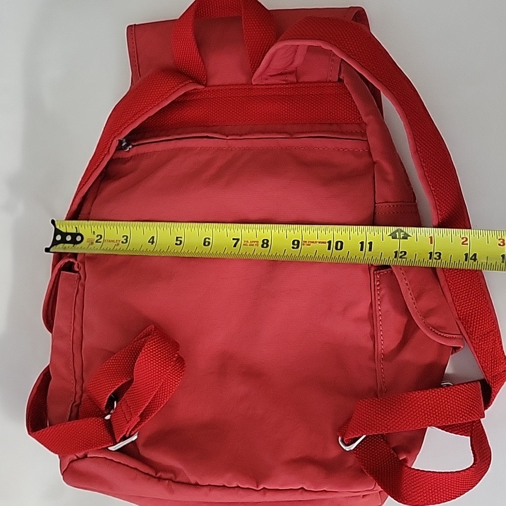 Kipling Vibrant Red Backpack - Picture 8 of 11